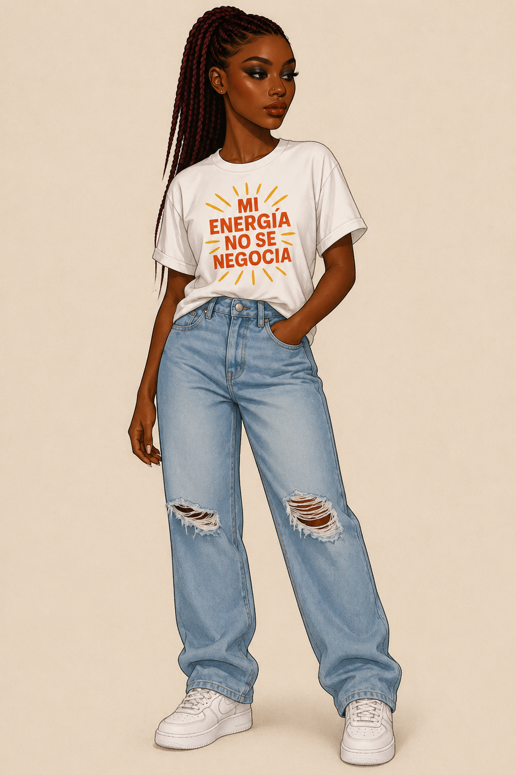 Mi Energia no se Negocia Camiseta