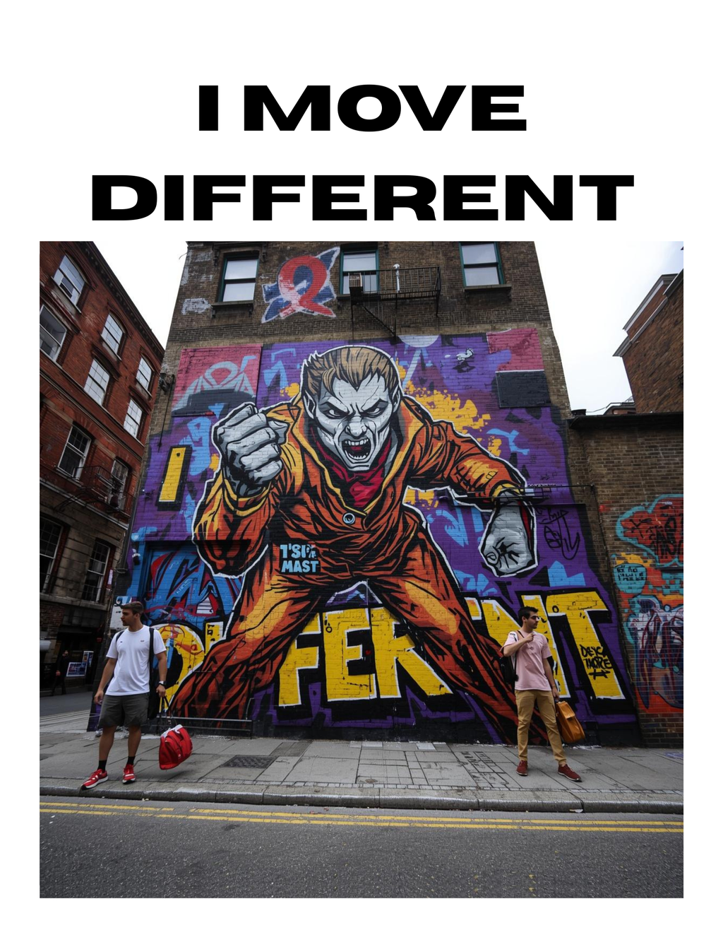 I Move Different T-shirt